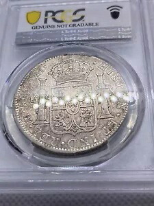 1792 Mo-FM 8 Reales PCGS VF 詳細 メキシコ キャリコ-954 シルバー メキシコ コイン #7944|WORLD RESOURCE【KING店】