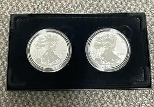 アメリカン イーグル 1 オンス シルバー リバース プルーフ 2 コイン セット デザイナー エディション 21XJ｜WORLD RESOURCE【KING店】