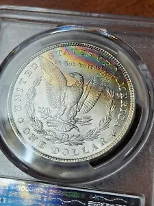 1887 モーガン シルバー ダラー PCGS MS 64 ☆☆ 美しいレインボートーン ☆☆｜WORLD RESOURCE【KING店】