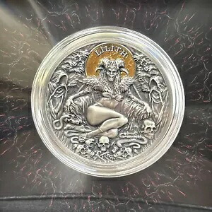 リリス 2 オンス アンティーク仕上げ シルバー コイン 2000 フラン CFA カメルーン 2022｜WORLD RESOURCE【KING店】 103,950円