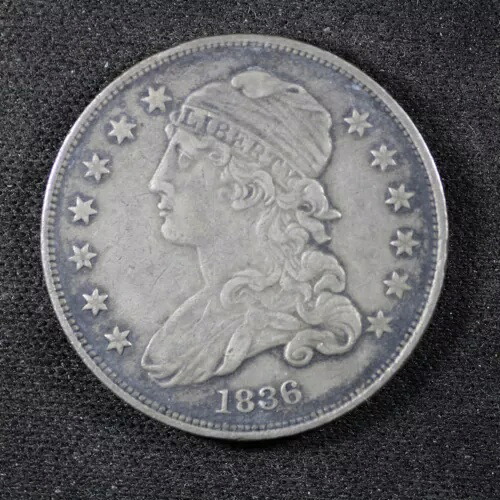 1836 年のキャップ付きバスト クォーター。とても素敵なコイン、フルリム、フルレター。 XFコイン！！！｜WORLD RESOURCE【KING店】