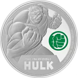 2024 ニウエ マーベル クラシック スーパーヒーローズ インクレディブル ハルク 3 オンス シルバー プルーフ コイン｜WORLD RESOURCE【KING店】