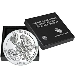 2012-P 5 オンス バーニッシュ ATB エル ユンケ シルバー コイン (ボックス、CoA)｜WORLD RESOURCE【KING店】