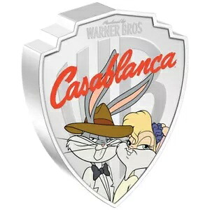 ルーニー・テューンズ? マッシュアップ カサブランカ シルバー コイン (2nd) 2023 - 2 オンス PP カラー-|WORLD RESOURCE【KING店】