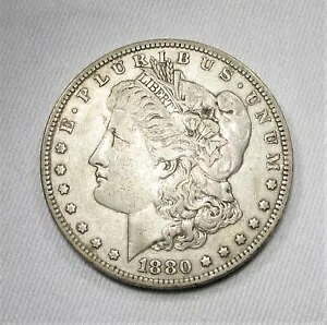 レア 1880-P 8/7 VAM 7 トップ 100 オーバーデイト シルバー モルガン ドル コイン AH2｜WORLD RESOURCE【KING店】