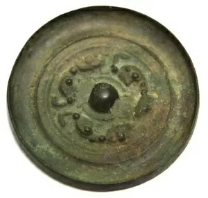 楽天市場】□龍香堂□☆【中国古物】青銅器「花型銅鏡」123mm