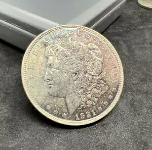 1921 P $1 モーガン イーグル シルバー ダラー コイン BU UNC 100 年 PQ * トーニング トナー｜WORLD RESOURCE【KING店】