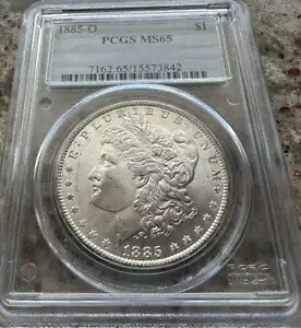 1885-O モーガン シルバー ドル ~ PCGS MS 65 ~美しいコイン??素晴らしい目の魅力??｜WORLD RESOURCE【KING店】