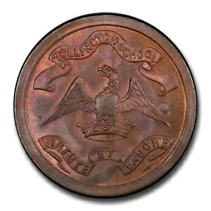 1901 年 イギリス ペニー トークン MS-63 PCGS (レッド/ブラウン)|WORLD RESOURCE【KING店】