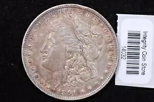 1891-O モーガン シルバー ダラー、手頃な価格の収集価値のある流通コイン。 #140302
