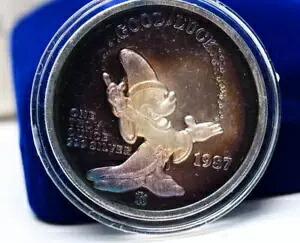 楽天市場】【銀メダル】ミッキーマウス 75周年 造幣局製カラー銀メダル