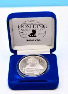 楽天市場】K24 K18枠 金 ゴールド ディズニー ライオンキング1/10oz