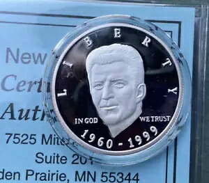 1960-1999 ジョン F ケネディ ジュニア USA Salutes You .999 1 オンス シルバー コイン 地金 jfk ニューヨーク｜WORLD RESOURCE【KING店】