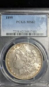 1899 $1 モルガン シルバー ダラー PCGS MS62 - 34817481｜WORLD RESOURCE【KING店】