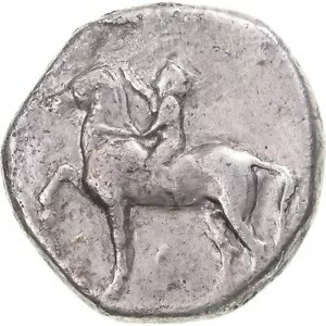 [#1176956] コイン、カラブリア、ノモス、ca. 380-340 BC、タレント、VF、シルバー、HGC:1-77