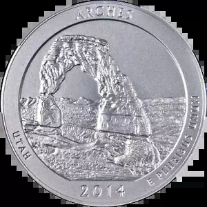 2014-P アーチーズ国立公園 ATB 5 オンス シルバー NGC SP70 早期リリース｜WORLD RESOURCE【KING店】