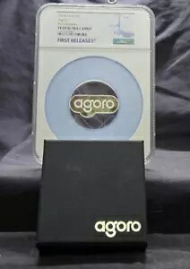 2024 ニウエ $2 - AGORO ロゴ - NGC PF69 FR - プロモーション 0.999 シルバー コイン / ボックス付き｜WORLD RESOURCE【KING店】