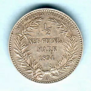 ドイツ領ニューギニア。 1894-A ハーフマーク..aEF - 部分光沢｜WORLD RESOURCE【KING店】