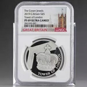 元の箱と説明書が含まれています 2019 ロンドン塔、イギリス NGC PF 69 UC｜WORLD RESOURCE【KING店】