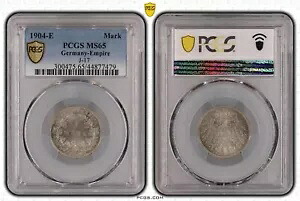 1 マーク コイン J.17 1904 E PCGS 認定 PCGS MS65 83815-|WORLD RESOURCE【KING店】
