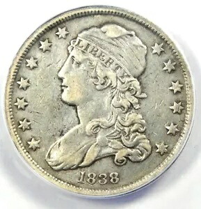 1838 キャップド バスト クォーター 25C - ANACS XF40 詳細 - レア日付認定コイン｜WORLD RESOURCE【KING店】