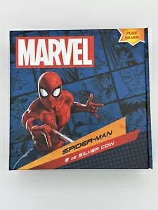 #34!! 2023 $10 マーベル クラシック「スパイダーマン」 3 オンス シルバー コイン - わずか 1,000 枚鋳造｜WORLD RESOURCE【KING店】