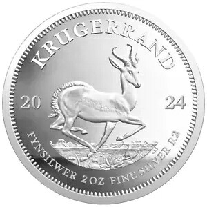 南アフリカ クルーガーランド 2024 銀貨 - ケース入り - 2 オンス PP-｜WORLD RESOURCE【KING店】 135,300円