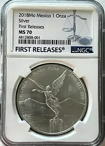 2018Libertad Cert#1 NGC MS70 1oz ファイン シルバー｜WORLD RESOURCE【KING店】