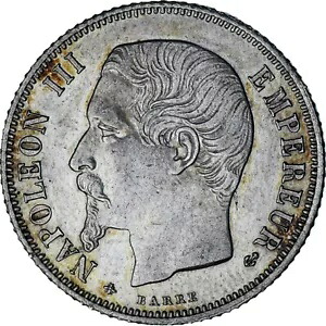 [#1046698] コイン、フランス、ナポレオン 3 世、フラン、1860 年、パリ、蜂、オーストラリア、シル、ver｜WORLD RESOURCE【KING店】