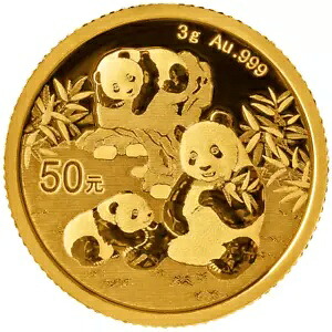 ゴールド コイン 中国パンダ 2025 - 地金コイン - 3 gr BU-｜WORLD RESOURCE【KING店】