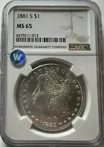 1881 s モルガン シルバー ダラー ms65 ngc ブリリアント ホワイト コイン??? リバース ルックス プルーフ｜WORLD RESOURCE【KING店】