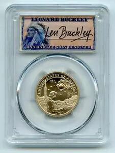 2019 P $1 PCGS レン バックリー サイン入り SP70 ネイティブ アメリカン エンハンスド LOW POP 1 of 19｜WORLD RESOURCE【KING店】