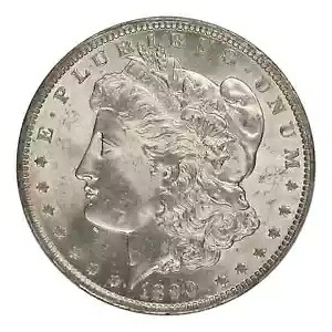 1890-O モルガン ドル PCGS MS64