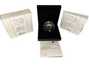 ビアトリクス・ポター生誕 150 周年 2016 英国 50 ペンス シルバー プルーフ コイン - COA 5053｜WORLD RESOURCE【KING店】