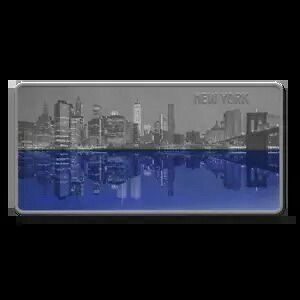 2024 バルバドス ニューヨーク アット ナイト 3 オンス シルバー 蓄光エナメル コイン|WORLD RESOURCE【KING店】