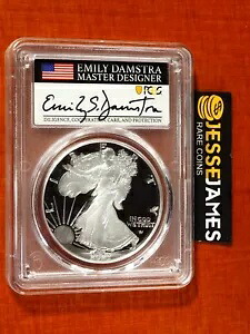 2023 W プルーフ シルバー イーグル PCGS PR70 エミリー ダムストラ サイン入り 発行初日 ANA｜WORLD RESOURCE【KING店】