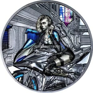 2023年 サイバークイーン 3オンス 超高浮き彫り銀貨 クック諸島｜WORLD RESOURCE【KING店】