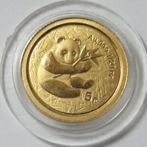 2000 ゴールド 中国 5 元パンダ 1/20 オンス コイン 新品状態｜WORLD RESOURCE【KING店】 146,850円
