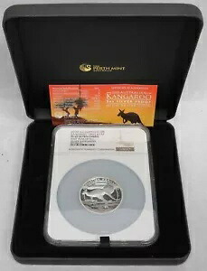 2015 P シルバー オーストラリア $8 カンガルー 1 年目 5 オンス ハイレリーフ コイン NGC PF 69 UC｜WORLD RESOURCE【KING店】 146,850円