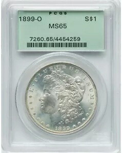 1899-O $1 モルガン ドル PCGS MS65 OGH｜WORLD RESOURCE【KING店】