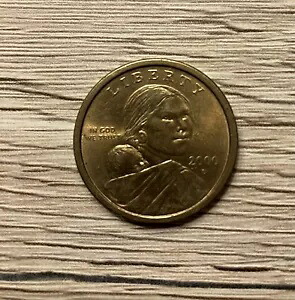 2000 D SACAGAWEA 1 ドル コイン 米国リバティ ゴールド カラー流通｜WORLD RESOURCE【KING店】
