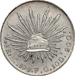 メキシコ エルモシロ 1894-HoFG 8 レアル未流通コイン、NGC 認定 MS61｜WORLD RESOURCE【KING店】 146,850円