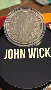 楽天市場】ジョン ウィック 1 オンス シルバー コンチネンタル コイン