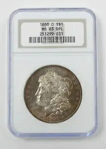 1888 O US ミント モーガン シルバー 1 ドル コイン認定 NGC MS 63 DPL プルーフ ライク｜WORLD RESOURCE【KING店】