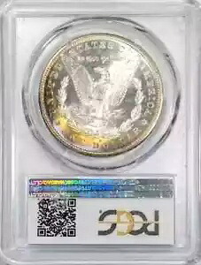 1881 S モーガン シルバー ダラー PCGS MS-66 レインボー トーニング｜WORLD RESOURCE【KING店】