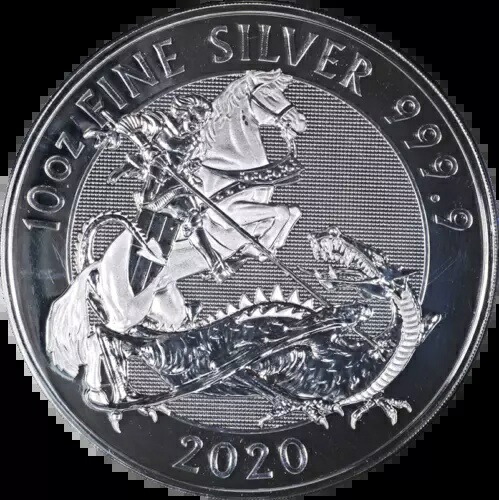 2020 英国 10 オンス シルバー ヴァリアント - .999 ファイン - カプセル|WORLD RESOURCE【KING店】