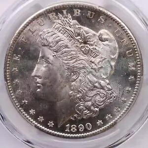 1890-S モーガン シルバー ダラー、PCGS MS-64、ストア #1759|WORLD RESOURCE【KING店】