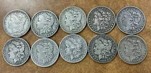 1884-S モルガン ドル 10 コイン 希少な日付 f/vf|WORLD RESOURCE【KING店】