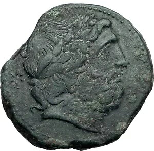 マメルティーニの下でシチリア島のメッサーナ 紀元前 220 年のギリシャのコイン ゼウス 裸の戦士 i43469|WORLD RESOURCE【KING店】
