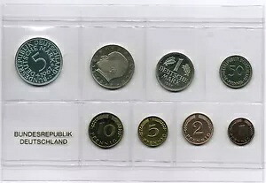 1冊to 5 DM 1967 J Germany / FRG プルーフ セット ミントのみ 1500|WORLD RESOURCE【KING店】